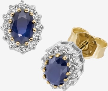 Boucles d'oreilles Luigi Merano en or : devant