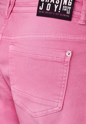 CECIL Regular Jeans in Pink