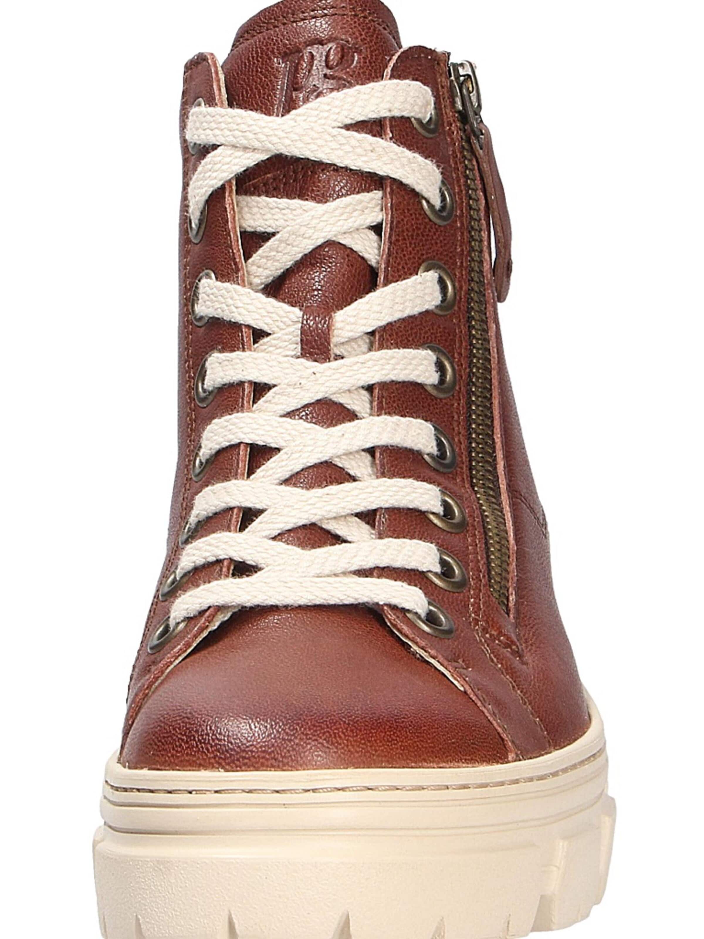 Paul Green Lace-up bootie in Brown