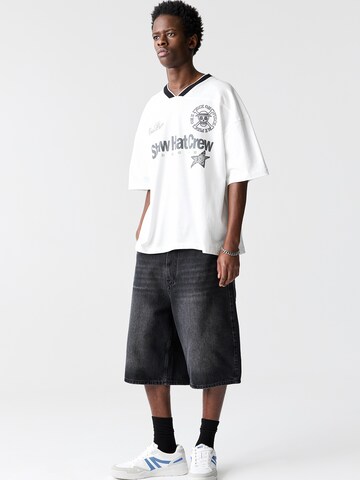 T-Shirt Pull&Bear en blanc