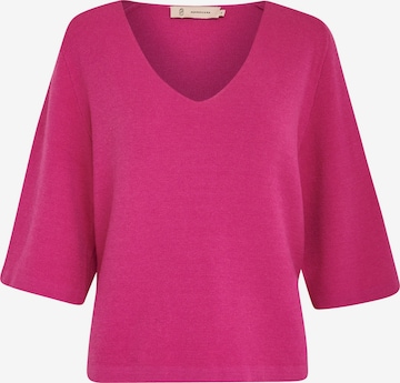 Pull-over 'Rosalia' Peppercorn en rose : devant