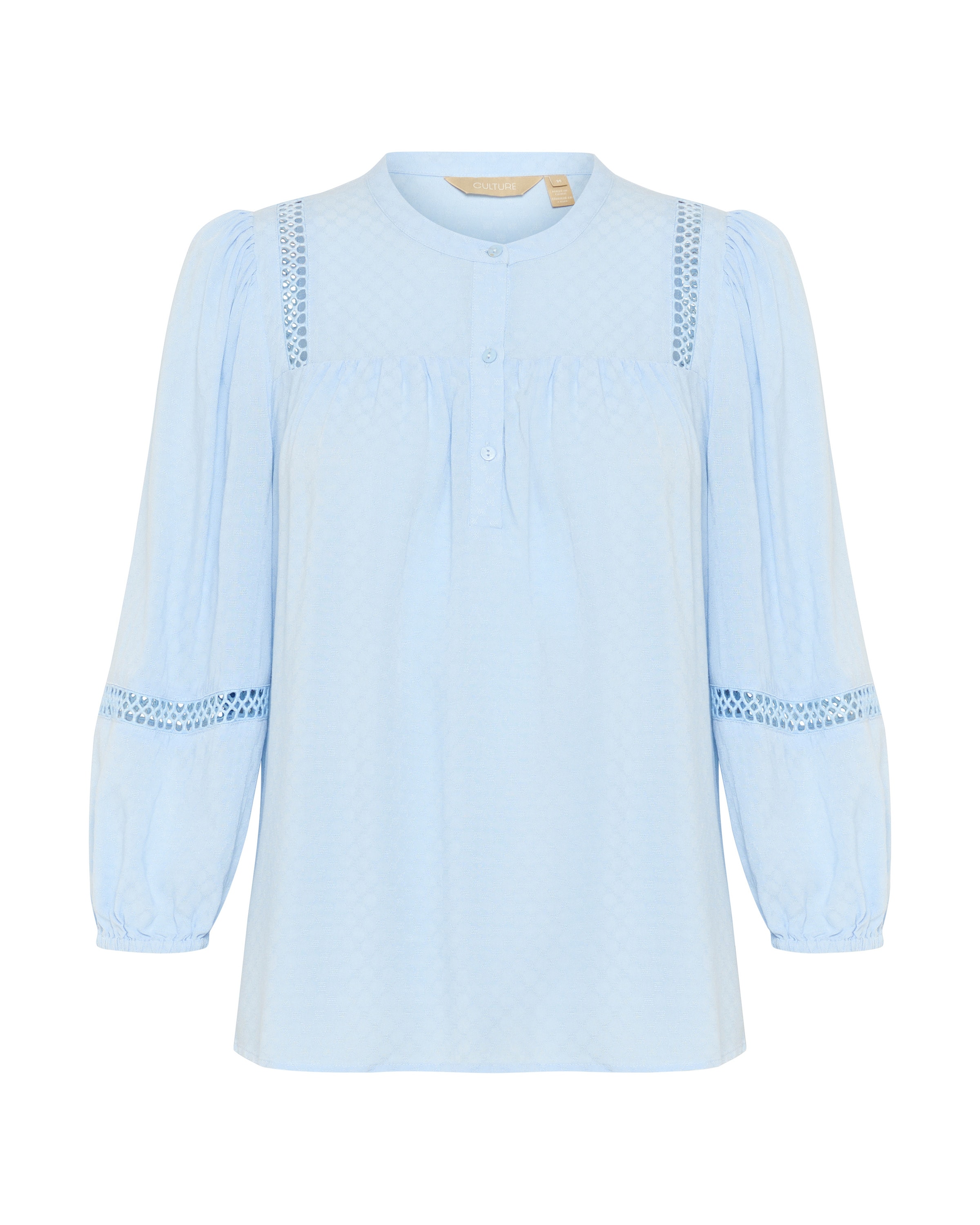 CULTURE Bluse 'CUElvena Dania' i blå: forside