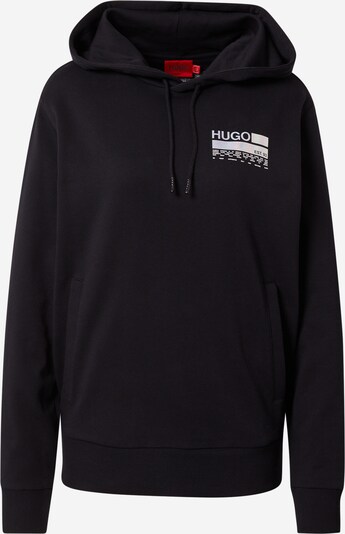 HUGO Sweatshirt 'Dasweater' in Black / White, Item view