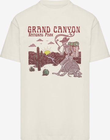 F4NT4STIC Shirt 'US National Parks Grand Canyon Sunrise' in Beige: front