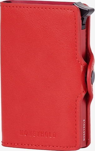 Moneyhold Wallet in Red: front