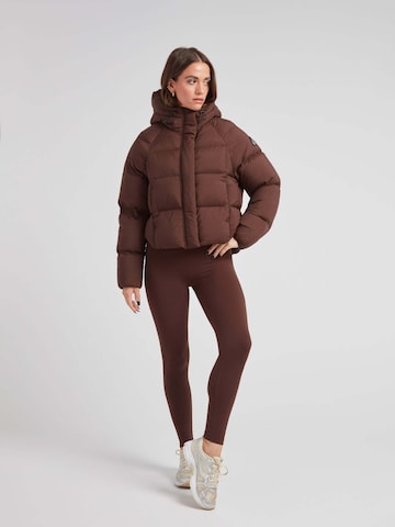 Veste outdoor ' Winter Crop Puffer ' JACK1T en marron
