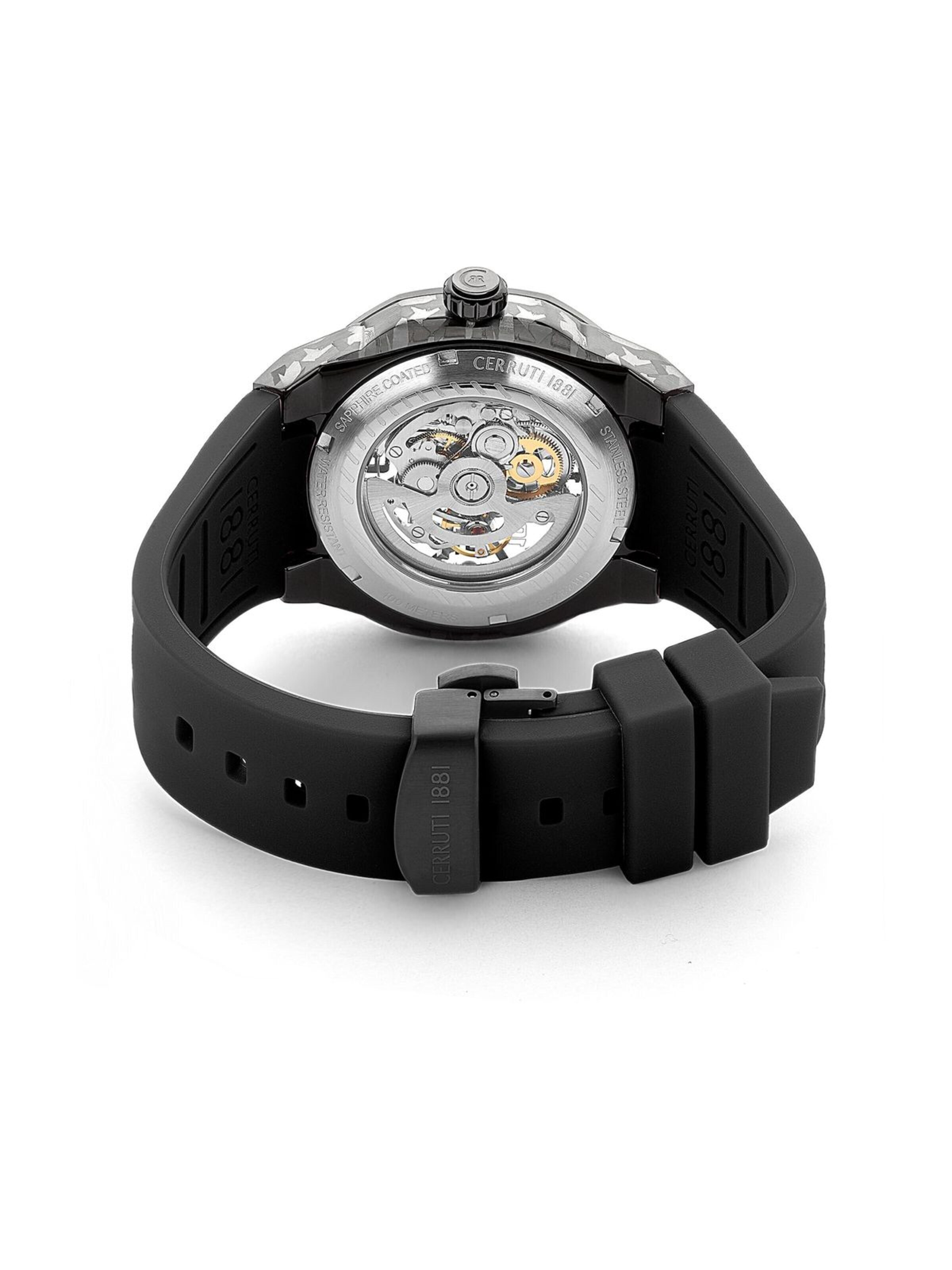 CERRUTI 1881 Analoguhr‌‌‌‌‌‌‌‌ in Schwarz