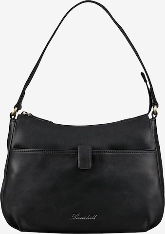 Benthill Schultertasche in Schwarz: Vorderseite