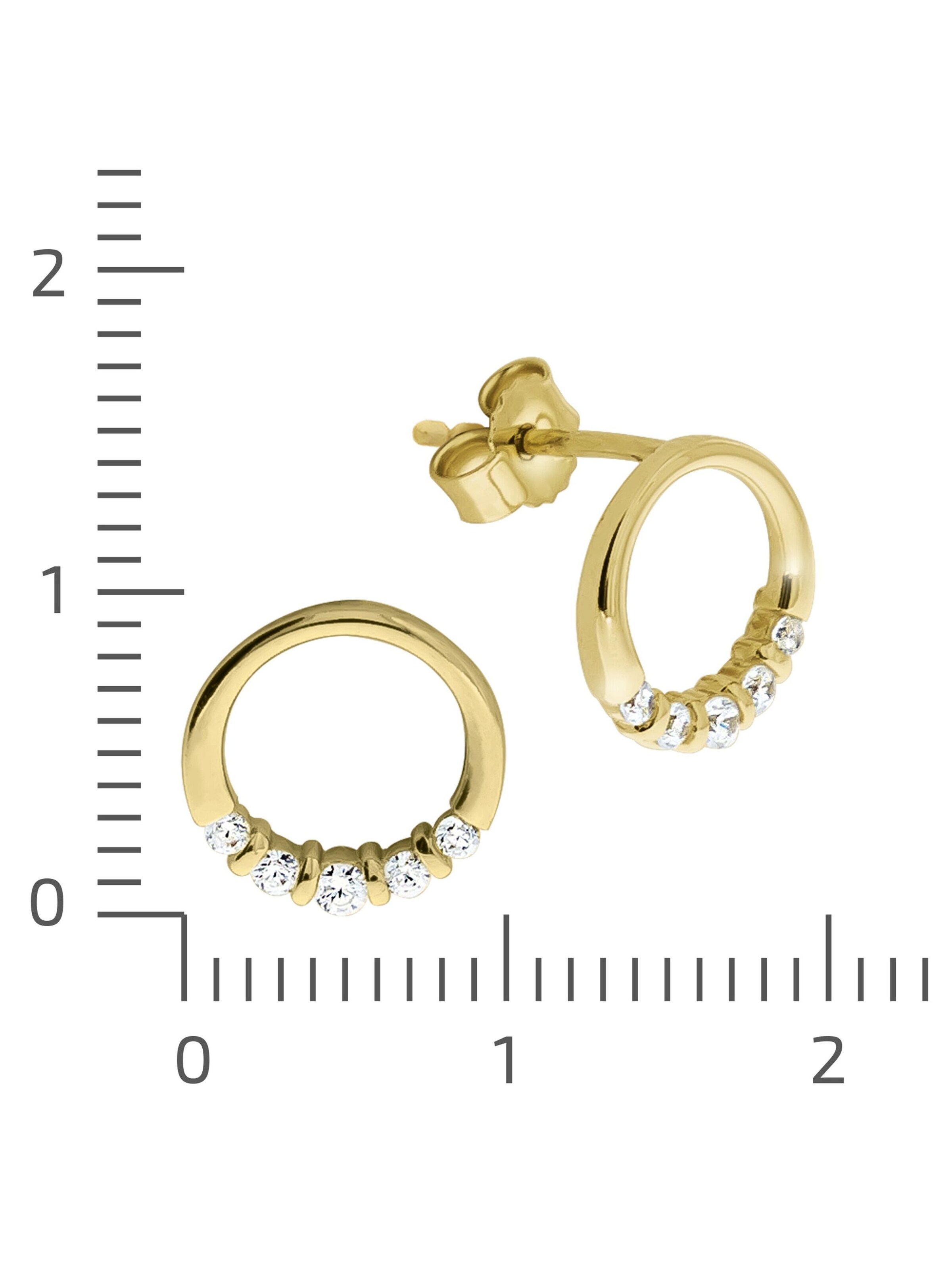 Boucles d'oreilles CELESTA en or