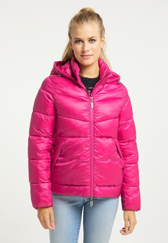 usha BLUE LABEL Winter jacket in Pink: front