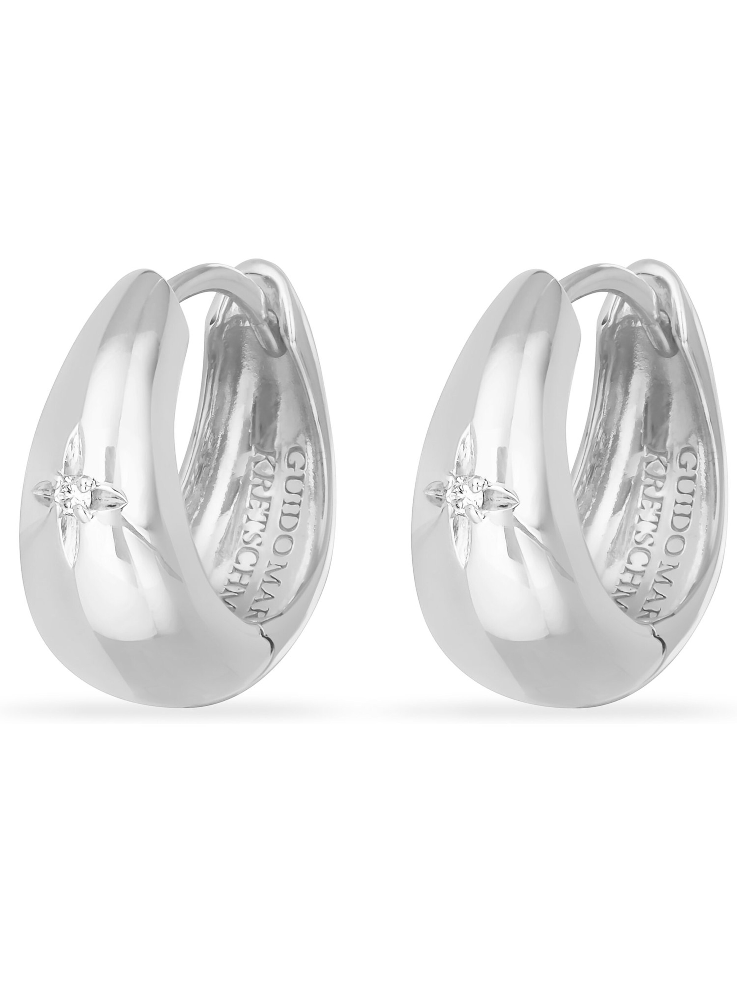 Guido Maria Kretschmer Jewellery Earrings in Silver: front