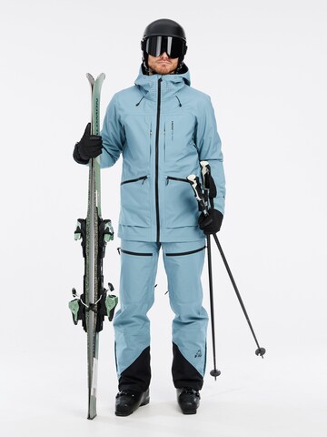 PROTEST Athletic Jacket 'PRTDUTY' in Blue: front