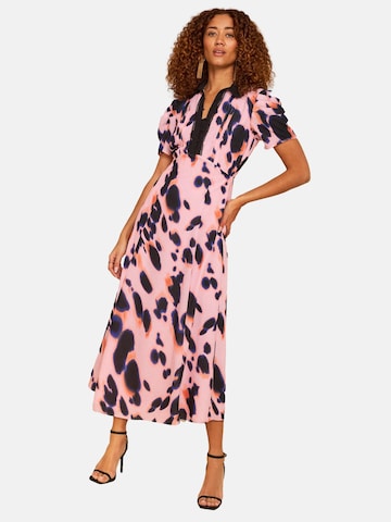 Robe love & roses en rose : devant