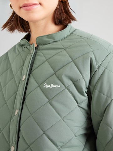 Pepe Jeans Přechodná bunda – zelená