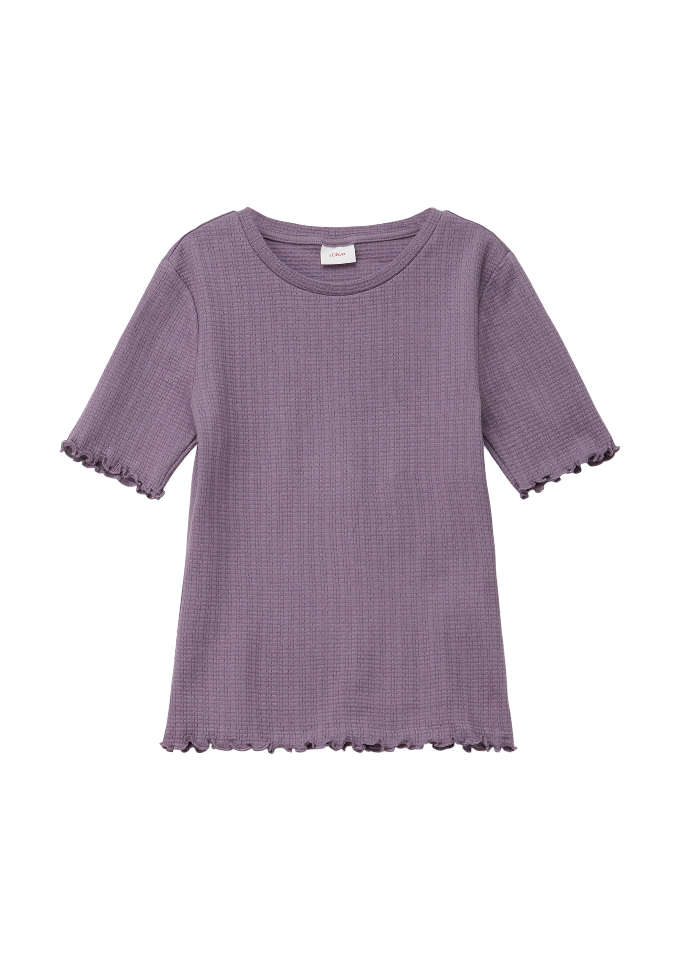 T-Shirt s.Oliver en violet : devant