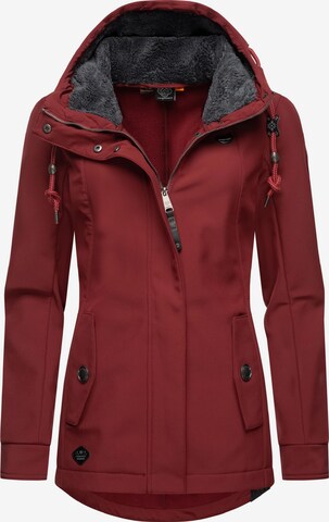 Ragwear Funktionsjacke 'Monadde' in Rot