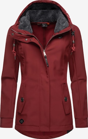 Veste fonctionnelle 'Monadde' Ragwear en rouge