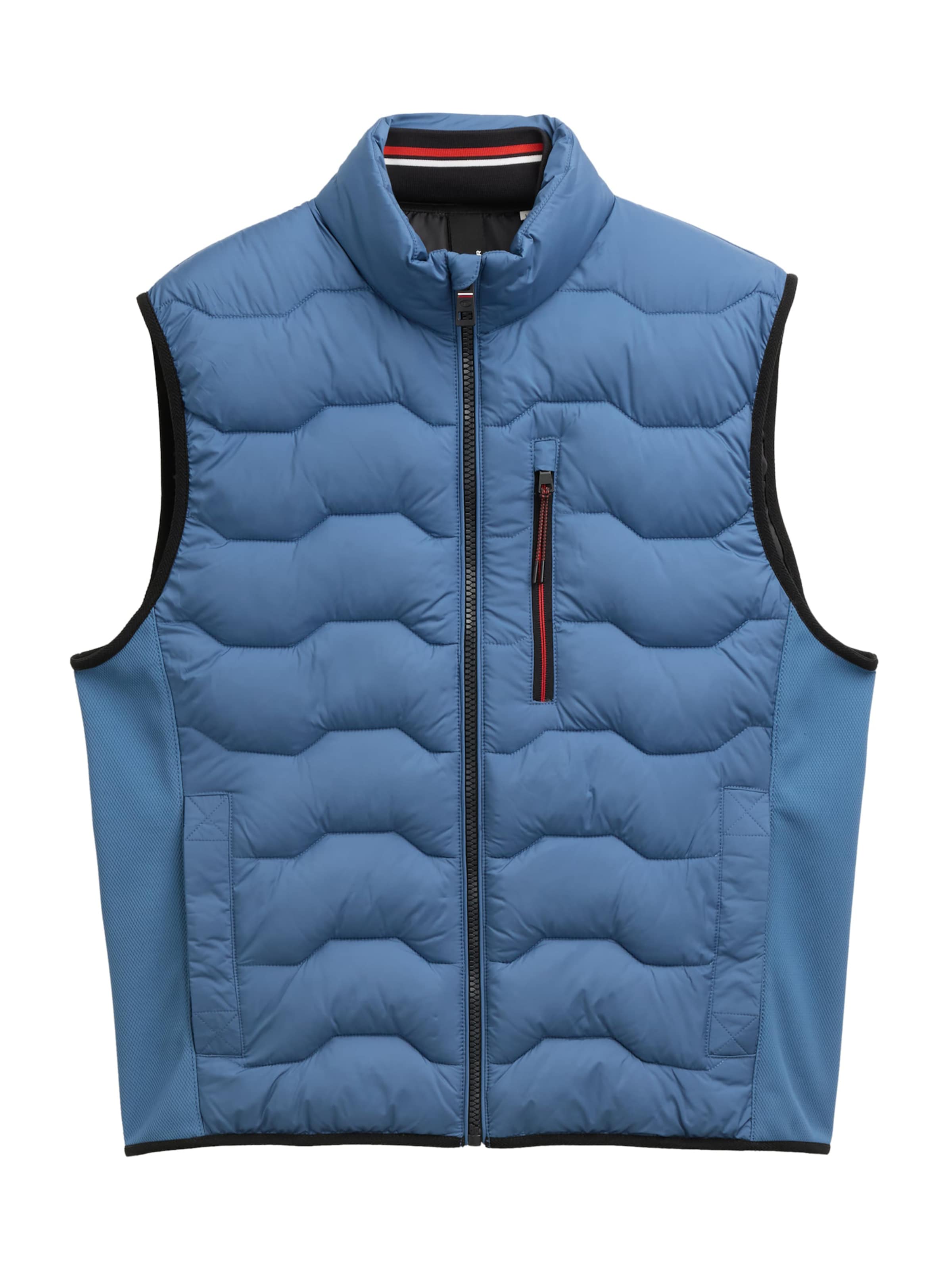 TOM TAILOR Vesta - Modrá: predná strana