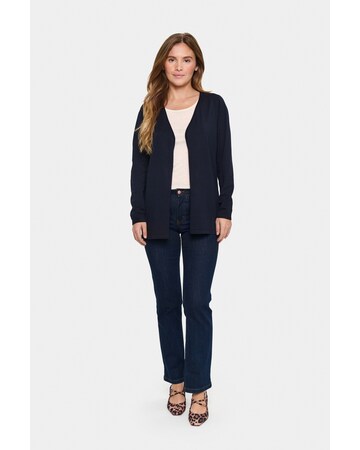 SAINT TROPEZ Gebreid vest 'KilaSZ' in Blauw