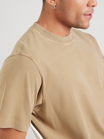 T-Shirt Abercrombie & Fitch en marron