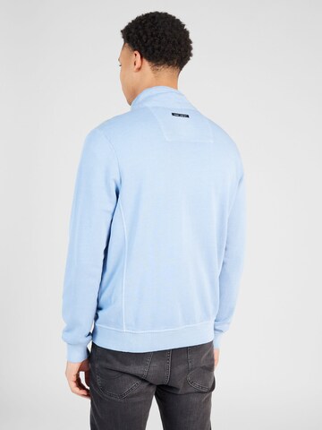 CAMP DAVID Zip-Up Hoodie in Blue