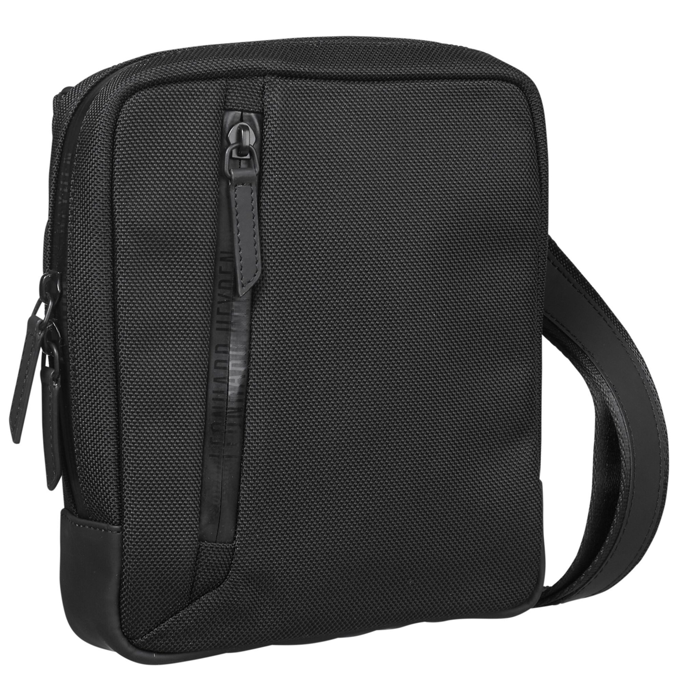 LEONHARD HEYDEN Schoudertas 'Helsinki' in Zwart: voorkant