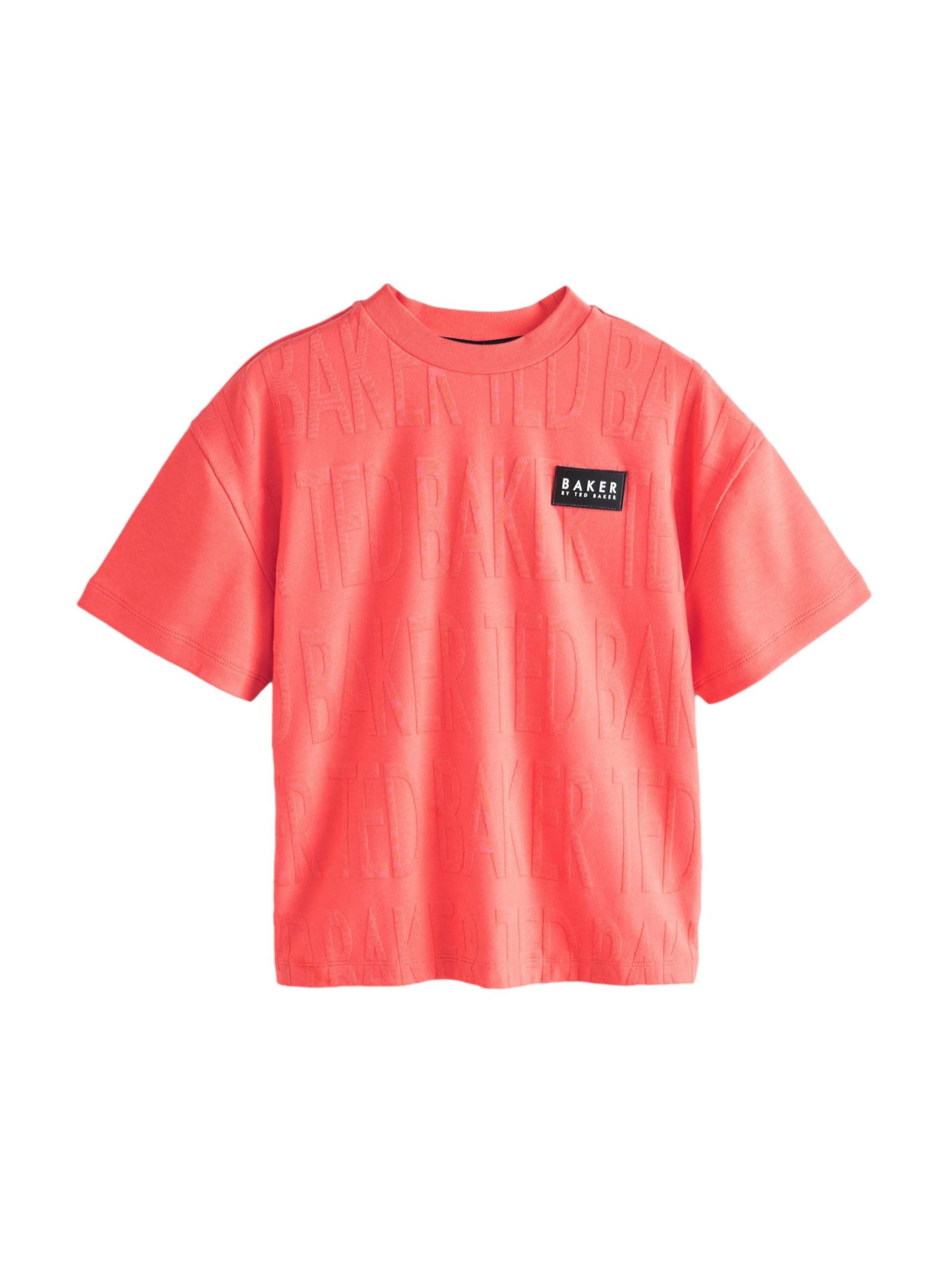 T-Shirt Baker by Ted Baker en orange : devant