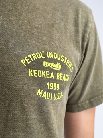 zaļš Petrol Industries T-Krekls