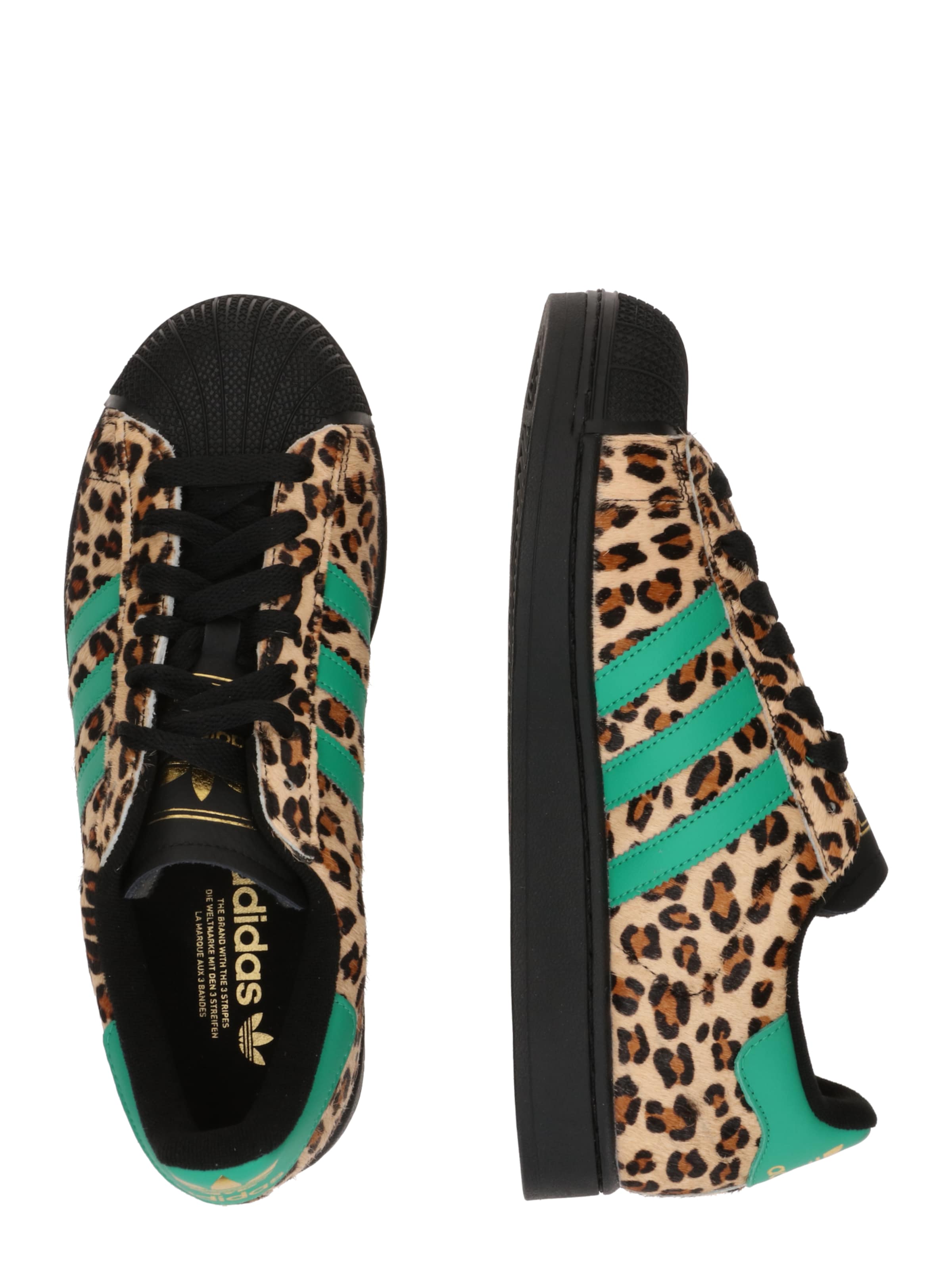 ADIDAS ORIGINALS Низкие кроссовки 'Superstar II' в Черный