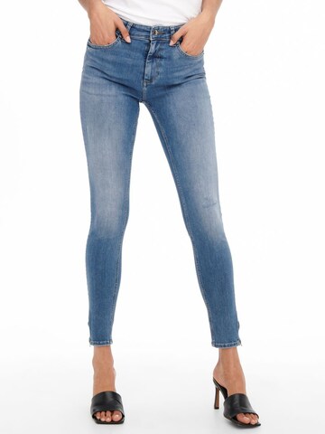 ONLY Skinny Jeans 'Blush' in Blauw: voorkant