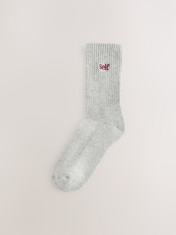 self. Socks in Grey
