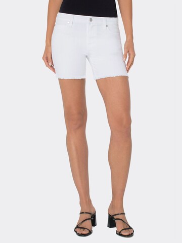 Skinny Pantalon 'Vickie' Liverpool en blanc : devant