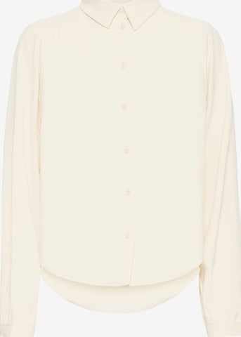 Chemisier 'KIMMIE' ICHI en beige : devant