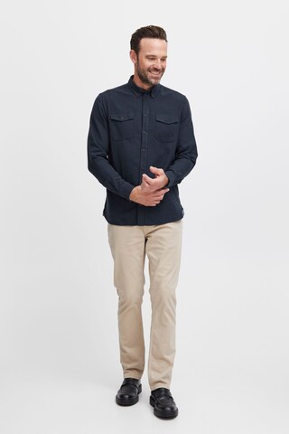 FQ1924 Regular Fit Hemd 'Steven' in Blau