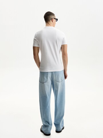 Bershka Tričko – bílá