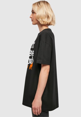 Merchcode Shirt 'Thin Lizzy - Dont Believe A Word Fox' in Black