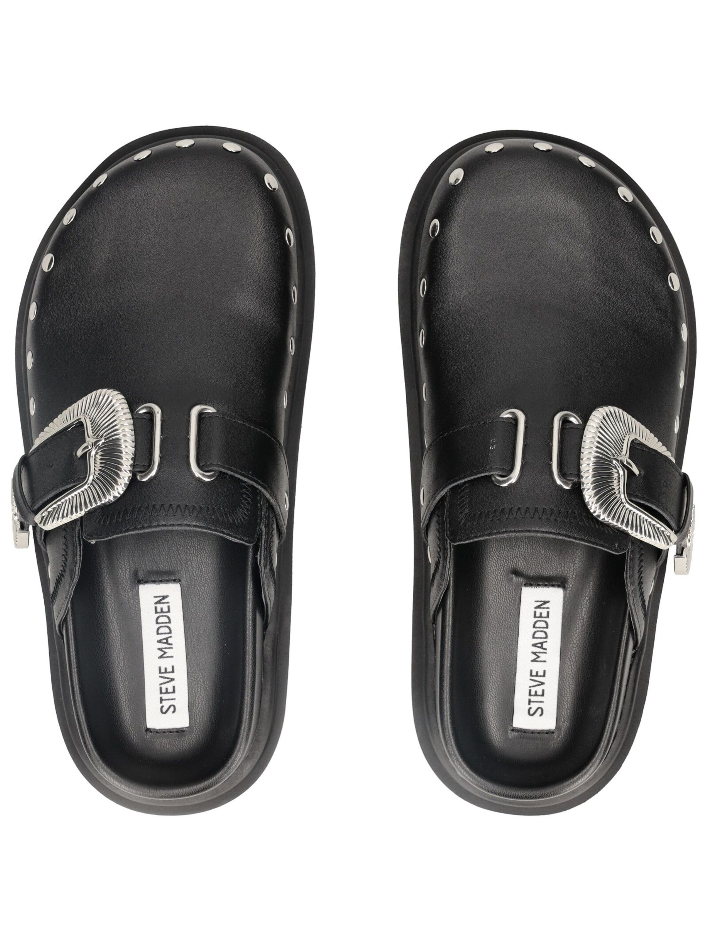 STEVE MADDEN Mules in Black