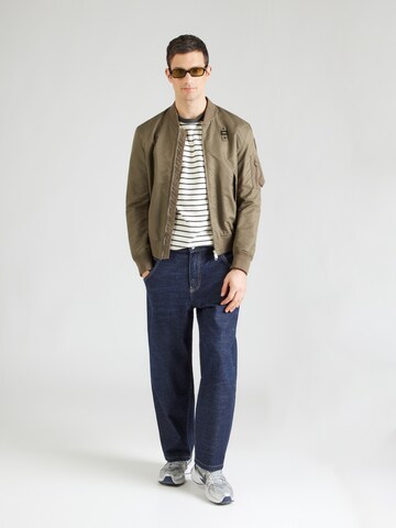 MUSTANG Тениска 'Amarillo' в бяло