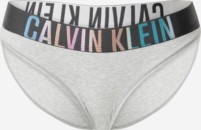 Calvin Klein Underwear Slip en bleu cyan / gris chiné / rose / noir, Vue avec produit