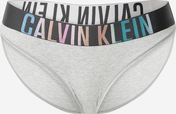 Calvin Klein Underwear Štandardný strih Nohavičky - Sivá: predná strana