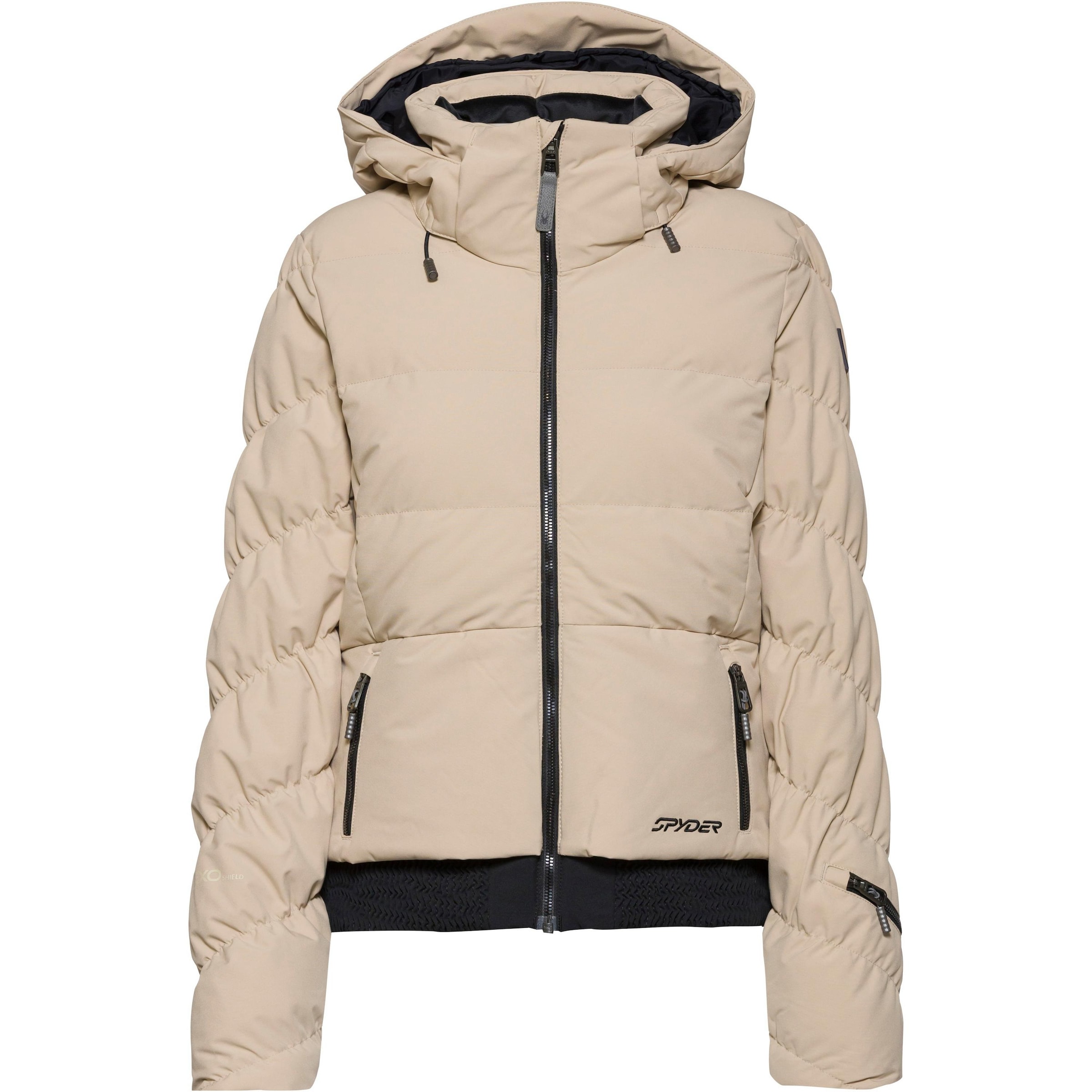 Spyder Sportjacke 'Haven' in Beige: Vorderseite
