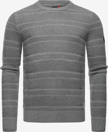 Ragwear Sweater 'Gabrel' in Grey: front