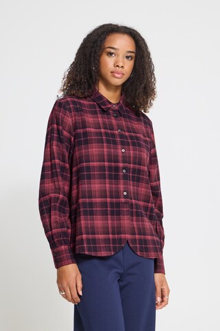 ICHI - Blusa 'DALIA' en rosa: frente