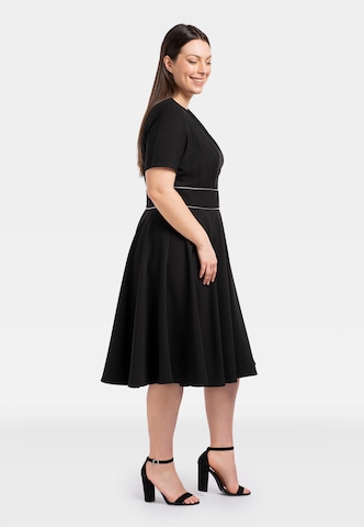 Robe de cocktail ' DONKA ' Karko en noir