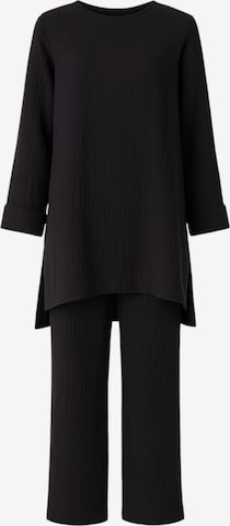 WENOR Loungewear 'Ayda Modest' in Black: front