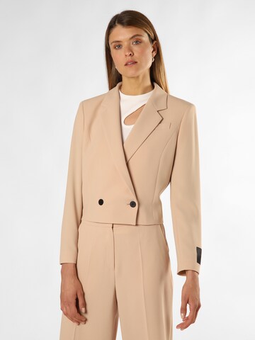 HUGO Blazers ' Adelana ' in Beige: voorkant