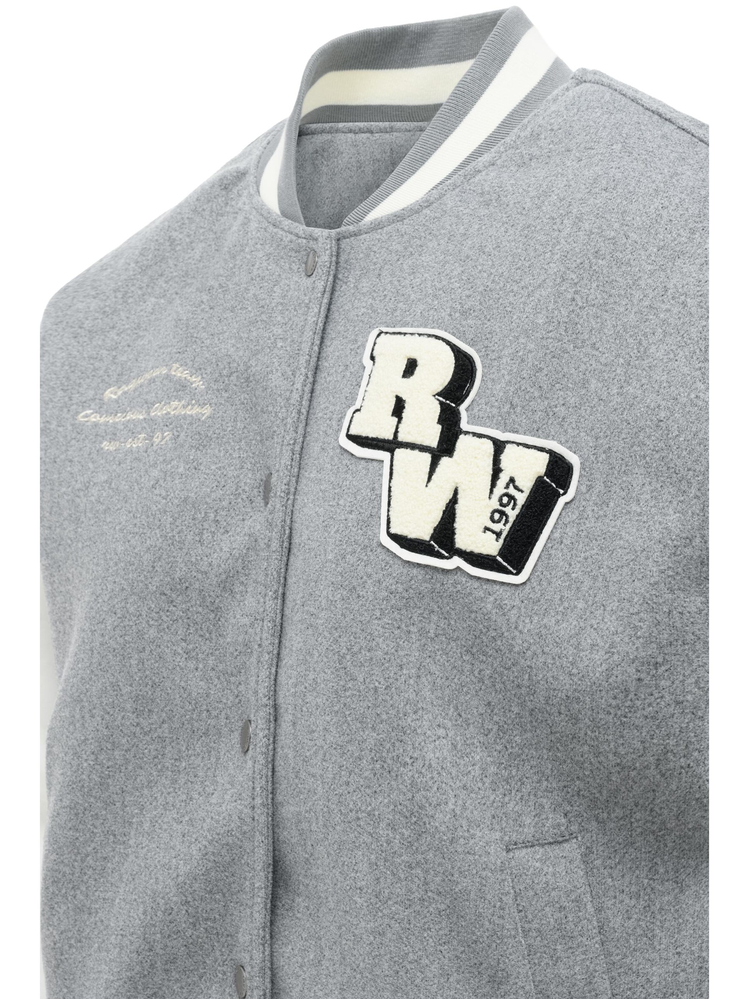 Ragwear Between-season jacket 'Clubie Y' in Grey