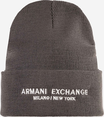 ARMANI EXCHANGE Muts in Grijs: voorkant