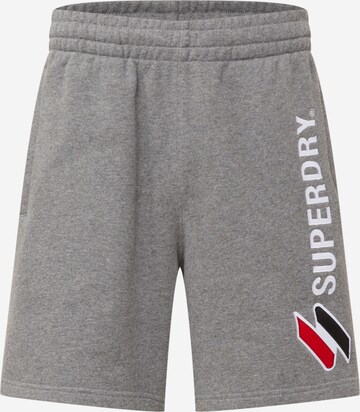 Superdry - regular Pantalón en gris: frente