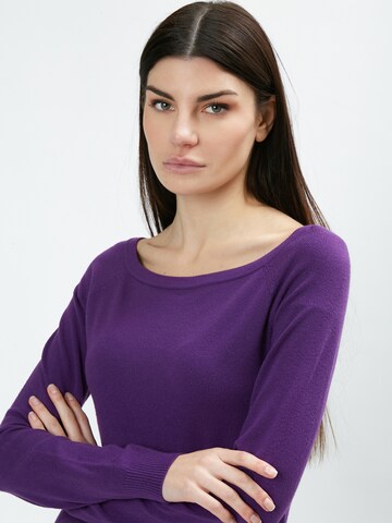Influencer Pullover in Lila